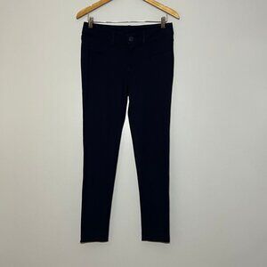 Seven7 Jeans Stretch Skinny Leg Mid-Rise Legging in Navy